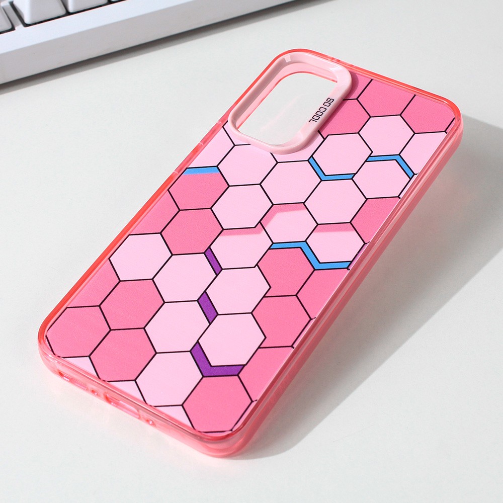 Maska Torbica Honeycomb Color za Samsung A346B Galaxy A34 5G type 2