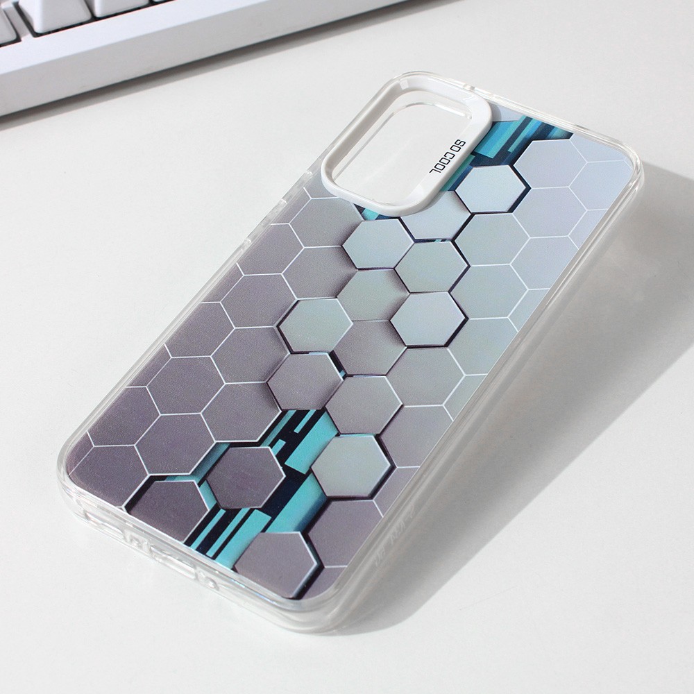 Maska Torbica Honeycomb Color za Samsung A346B Galaxy A34 5G type 3