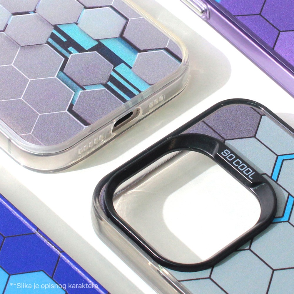 Maska Torbica Honeycomb Color za Samsung A346B Galaxy A34 5G type 5 slika 3