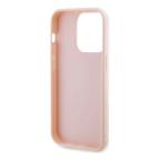 Maska Torbica Karl Lagerfeld 3D Rubber Glitter Logo za iPhone 15 Pro Max 6.7 roze (KLHCP15X3DMBKCP) slika 5