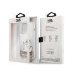 Maska Torbica Karl Lagerfeld Hc Liquid Glitter Choupette za iPhone 14 Pro 6.1 zlatna (KLHCP14LGCFD) slika 6