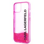 Maska Torbica Karl Lagerfeld Hc Liquid Glitter Elong za iPhone 11 6.1 pink ( KLHCN61LCKVF) cena 4500 din slika