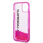 Maska Torbica Karl Lagerfeld Hc Liquid Glitter Elong za iPhone 11 6.1 pink ( KLHCN61LCKVF) slika 2