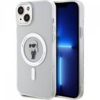 Maska Torbica Karl Lagerfeld Hc Magsafe IML Ikonik za iPhone 15 6.1 transparent (KLHMP15SHFCKNOT) cena 4500 din slika
