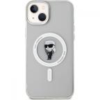 Maska Torbica Karl Lagerfeld Hc Magsafe IML Ikonik za iPhone 15 6.1 transparent (KLHMP15SHFCKNOT) slika 2