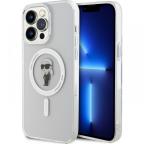 Maska Torbica Karl Lagerfeld Hc Magsafe IML Ikonik za iPhone 15 Pro Max 6.7 transparent (KLHMP15XHFCKNOT) cena 4500 din slika