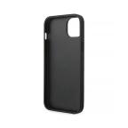 Maska Torbica Karl Lagerfeld Hc Monogram stripe za iPhone 14 6.1 siva (KLHCP14SPGKLSKG) slika 7