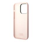 Maska Torbica Karl Lagerfeld Hc Silicone NFT Ikonik za iPhone 15 Pro Max 6.7 roze (KLHCP15XSNIKBCP) slika 4