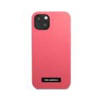 Maska Torbica Karl Lagerfeld Hc Silicone Plaque za iPhone 13 6.1 pink (KLHCP13MSLMP1PI) slika 2