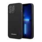 Maska Torbica Karl Lagerfeld Hc Silicone Plaque za iPhone 13 Pro 6.1 crna (KLHCP13LSLMP1K) cena 4500 din slika