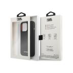 Maska Torbica Karl Lagerfeld Hc Silicone Plaque za iPhone 13 Pro 6.1 crna (KLHCP13LSLMP1K) slika 4