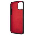 Maska Torbica Karl Lagerfeld Hc Silicone RSG za iPhone 12/12 Pro 6.1 crna (KLHCP12MSLSGRBK) slika 4