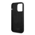 Maska Torbica Karl Lagerfeld Hc Silicone RSG za iPhone 14 Pro 6.1 crna (KLHCP14LSRSGHLK) slika 5