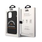 Maska Torbica Karl Lagerfeld Hc Silicone RSG za iPhone 14 Pro 6.1 crna (KLHCP14LSRSGHLK) slika 6