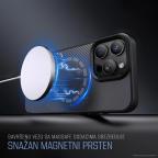 Maska Torbica Magsafe Kevlar za iPhone 15 Pro Max 6.7 crna slika 6