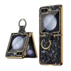 Maska Torbica Luxurious Shell Pattern za Samsung F741B Galaxy Z Flip 6 5G crna cena 4500 din slika