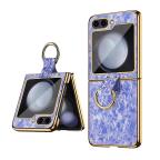 Maska Torbica Luxurious Shell Pattern za Samsung F741B/F761B Galaxy Z Flip 6/7 FE 5G ljubicasta cena 4500 din slika