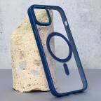 Maska Torbica Magsafe Shining Camera za iPhone 14 Plus 6.7 tamno plava slika 3