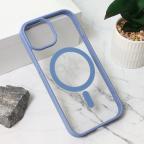 Maska Torbica Magsafe Frame Color za iPhone 15 6.1 plava cena 2500 din slika