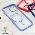 Maska Torbica Magsafe Frame Color za iPhone 15 Pro Max 6.7 ljubicasta slika 4