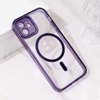 Maska Torbica Magsafe Camera Color za iPhone 12 6.1 ljubicasta slika 4