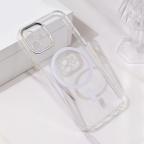 Maska Torbica Magsafe Camera Color za iPhone 12 6.1 transparent slika 4