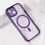 Maska Torbica Magsafe Camera Color za iPhone 15 6.1 ljubicasta slika 4