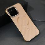 Maska Torbica Magsafe Carbon za iPhone 15 Pro Max 6.7 braon cena 2500 din slika