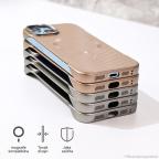 Maska Torbica Magsafe Carbon za iPhone 15 Pro Max 6.7 siva slika 5