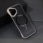 Maska Torbica Magsafe Carbon za iPhone 16 6.1 crna cena 2500 din slika