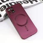 Maska Torbica Magsafe Chrome za iPhone 13 6.1 bordo cena 2500 din slika