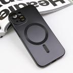 Maska Torbica Magsafe Chrome za iPhone 15 6.1 crna cena 2500 din slika
