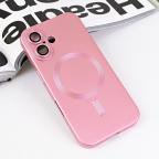 Maska Torbica Magsafe Chrome za iPhone 16 6.1 roze cena 2500 din slika