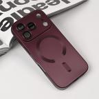 Maska Torbica Magsafe Chrome za iPhone 17 Pro 6.3 bordo cena 2500 din slika