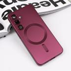 Maska Torbica Magsafe Chrome za Samsung S921B Galaxy S24 bordo cena 2500 din slika
