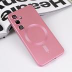 Maska Torbica Magsafe Chrome za Samsung S921B Galaxy S24 roze cena 2500 din slika