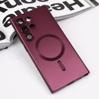 Maska Torbica Magsafe Chrome za Samsung S928B Galaxy S24 Ultra bordo cena 2500 din slika
