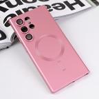 Maska Torbica Magsafe Chrome za Samsung S928B Galaxy S24 Ultra roze cena 2500 din slika