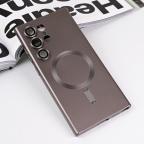 Maska Torbica Magsafe Chrome za Samsung S928B Galaxy S24 Ultra siva cena 2500 din slika
