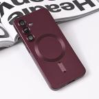 Maska Torbica Magsafe Chrome za Samsung S931B Galaxy S25 bordo cena 2500 din slika