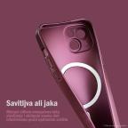 Maska Torbica Magsafe Chrome za Samsung S931B Galaxy S25 bordo slika 4