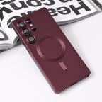 Maska Torbica Magsafe Chrome za Samsung S938B Galaxy S25 Ultra bordo cena 2500 din slika