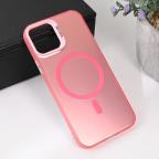 Maska Torbica Magsafe Clear za iPhone 12 6.1 roze slika 6