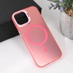 Maska Torbica Magsafe Clear za iPhone 14 6.1 roze slika 6