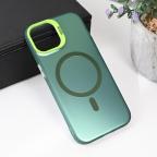 Maska Torbica Magsafe Clear za iPhone 14 6.1 zelena slika 6