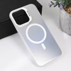 Maska Torbica Magsafe Clear za iPhone 15 Pro Max 6.7 srebrna slika 6