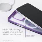 Maska Torbica Magsafe Clear za iPhone 15 Pro Max 6.7 srebrna slika 3