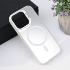 Maska Torbica Magsafe Clear za iPhone 16 Pro 6.3 srebrna cena 2500 din slika