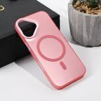 Maska Torbica Magsafe Clear za iPhone 17 6.3 roze cena 2500 din slika