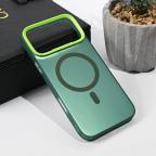 Maska Torbica Magsafe Clear za iPhone 17 Pro Max 6.9 zelena cena 2500 din slika